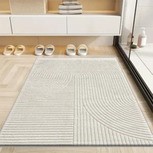 120"x80" Geometric Striped Area Mat