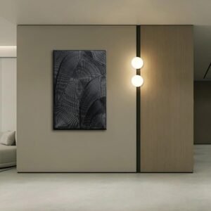Handmade Contemporary Art 3D Abstract Relief Painting 24x36