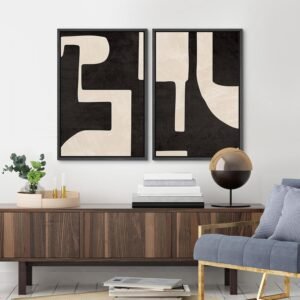 Nature Illustration Modern Art 24x36