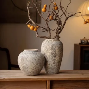 Vintage Ceramic Vase | Set of 2