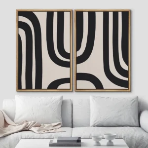 24 x 32 Lined Abstract Art