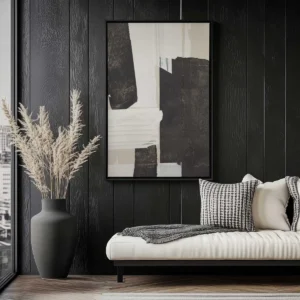 48.75 x 32.75 | Contrast Notes Abstract Art
