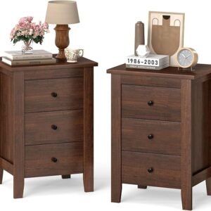 Chianti Nightstands | Walnut | Set of 2