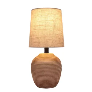 Goshee Natural Accent Table Lamp 13"