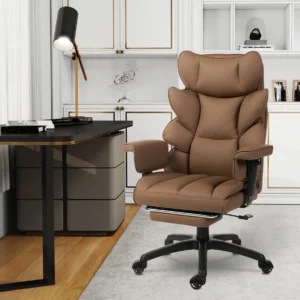 Innicio Executive Lumbar Support | Ergonomic Neck Pillow | Brown