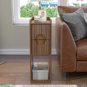 Kayce Fluted End Table | Set of 2