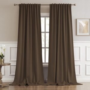 Lifelong Blackout Curtains | 120" | Brown | 1 Panel