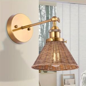 Sofia Antique Gold Wall Light | Set of 2