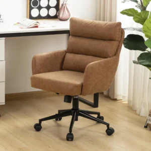 Swivel Faux Leather Task Chair