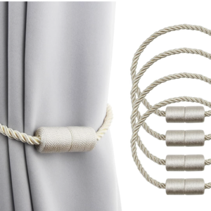 Set of 4 | Strong Magnetic Curtain Tiebacks