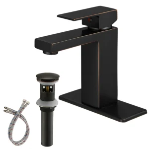 Single Handle Single Hole Bathroom Faucet | Oil Rubbed Bronze