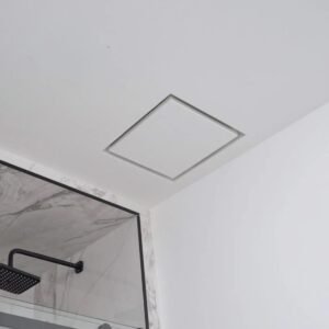 Flush Ceiling Exhaust Panel + Whisper Exhaust Fan