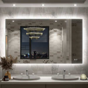 IBM UL Certified LED Anti-Fog Backlit Mirror | 48" x 28"