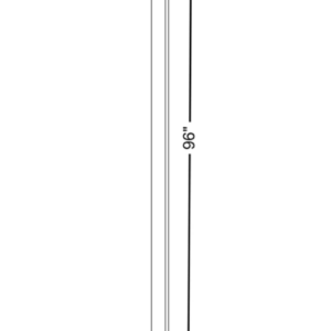 Fabuwood Illume Catalina Antracita 3" W X 96" H Tall Filler