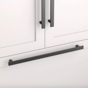 Solid Brass Appliance Pull | Matte Black